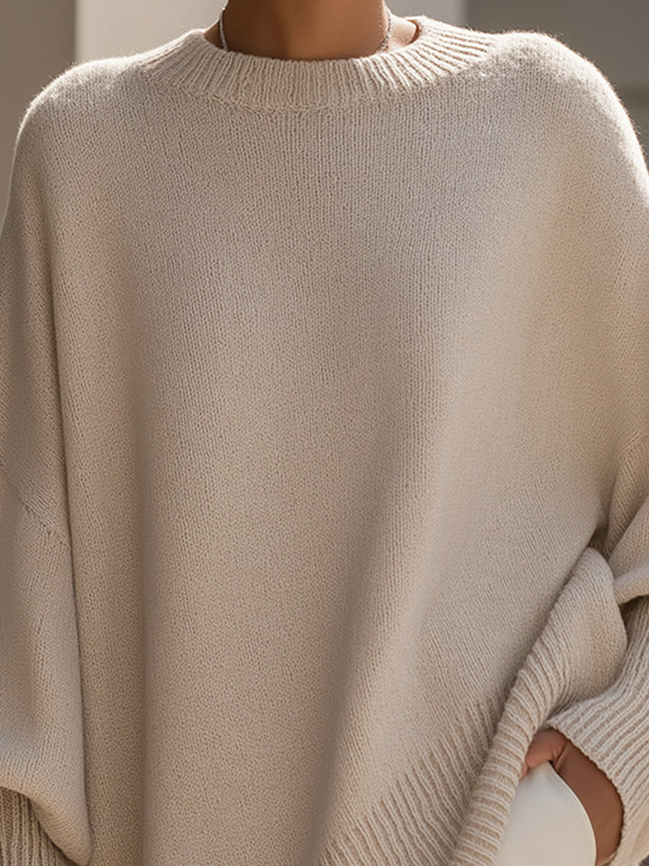 Luxe Oversized Pullover Comfortable