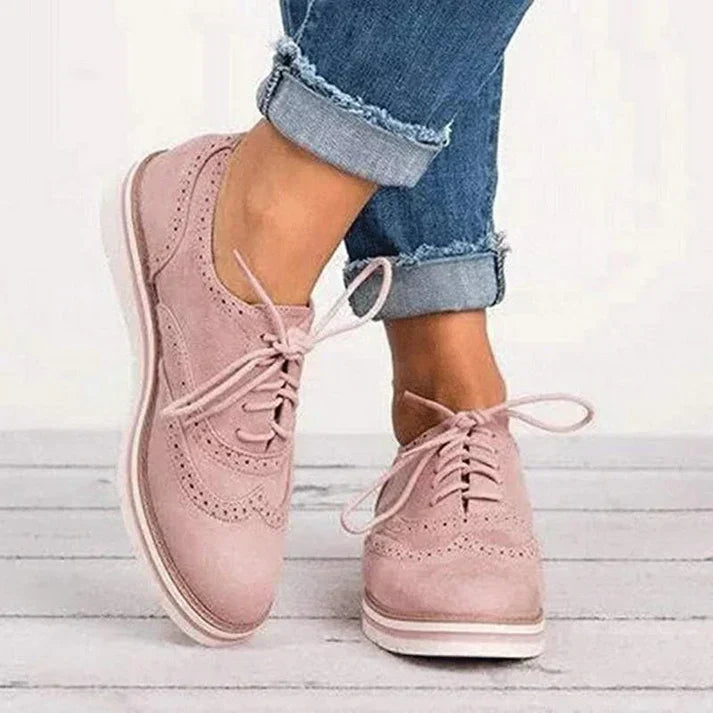 Amara | Comfortable Lace-Up Oxford Shoes