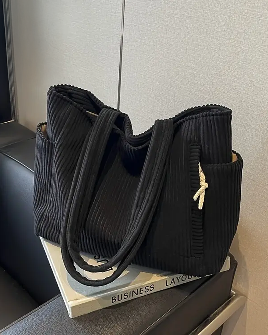 Aesthetic™ | Cord-Detail Tote Bag