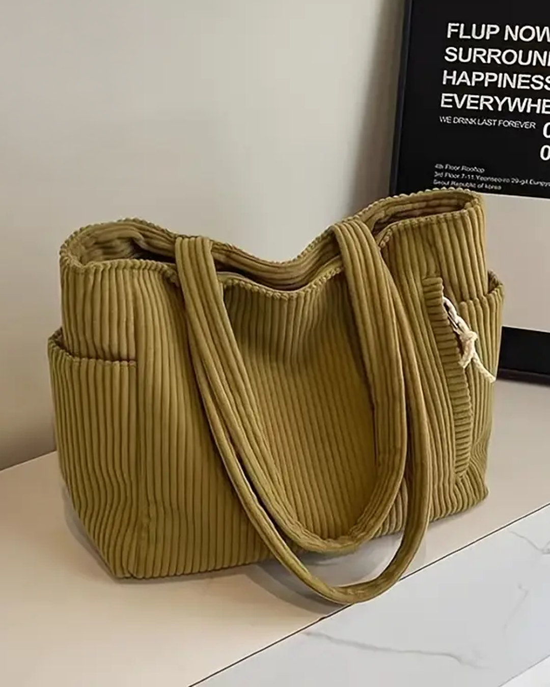 Aesthetic™ | Cord-Detail Tote Bag