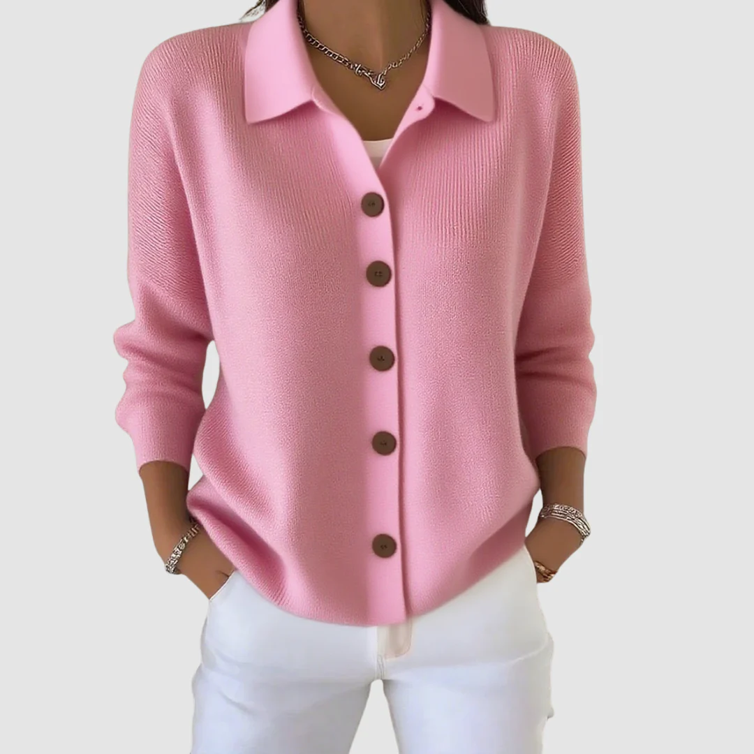 LENA™ Cardigan button comfort