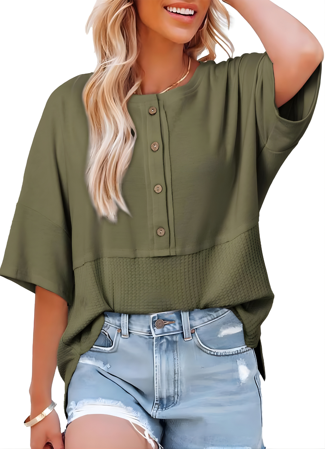 Hazel™ Casual Button-Down Shirt