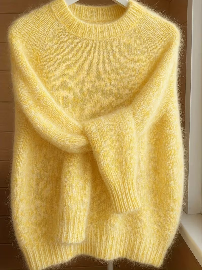 ARIA™ Cashmere Sweater - white variant lifestyle photo