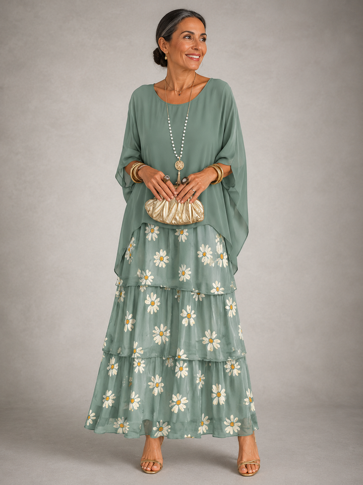 Heaven | Elegant Flowing Maxi Dress