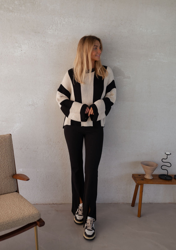 Mila | Striped Women’s  Knit Sweater