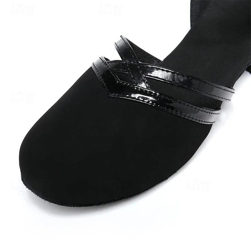 Clarette | Elegant Low Heel Strap Shoes