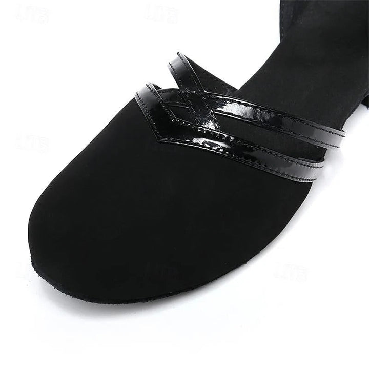 Clarette | Elegant Low Heel Strap Shoes