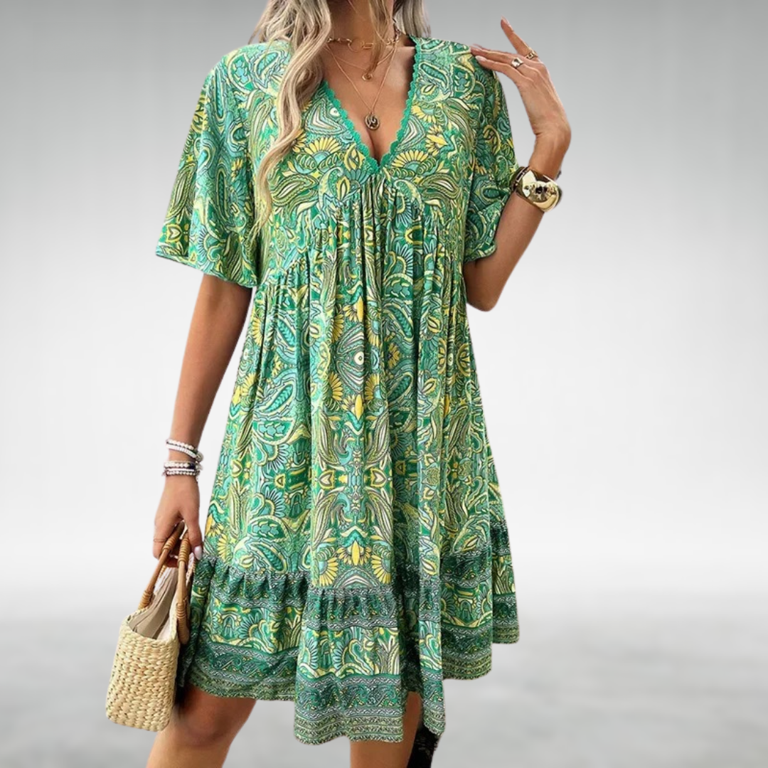CASTELLE | CHIC BOHEMIAN DRESS