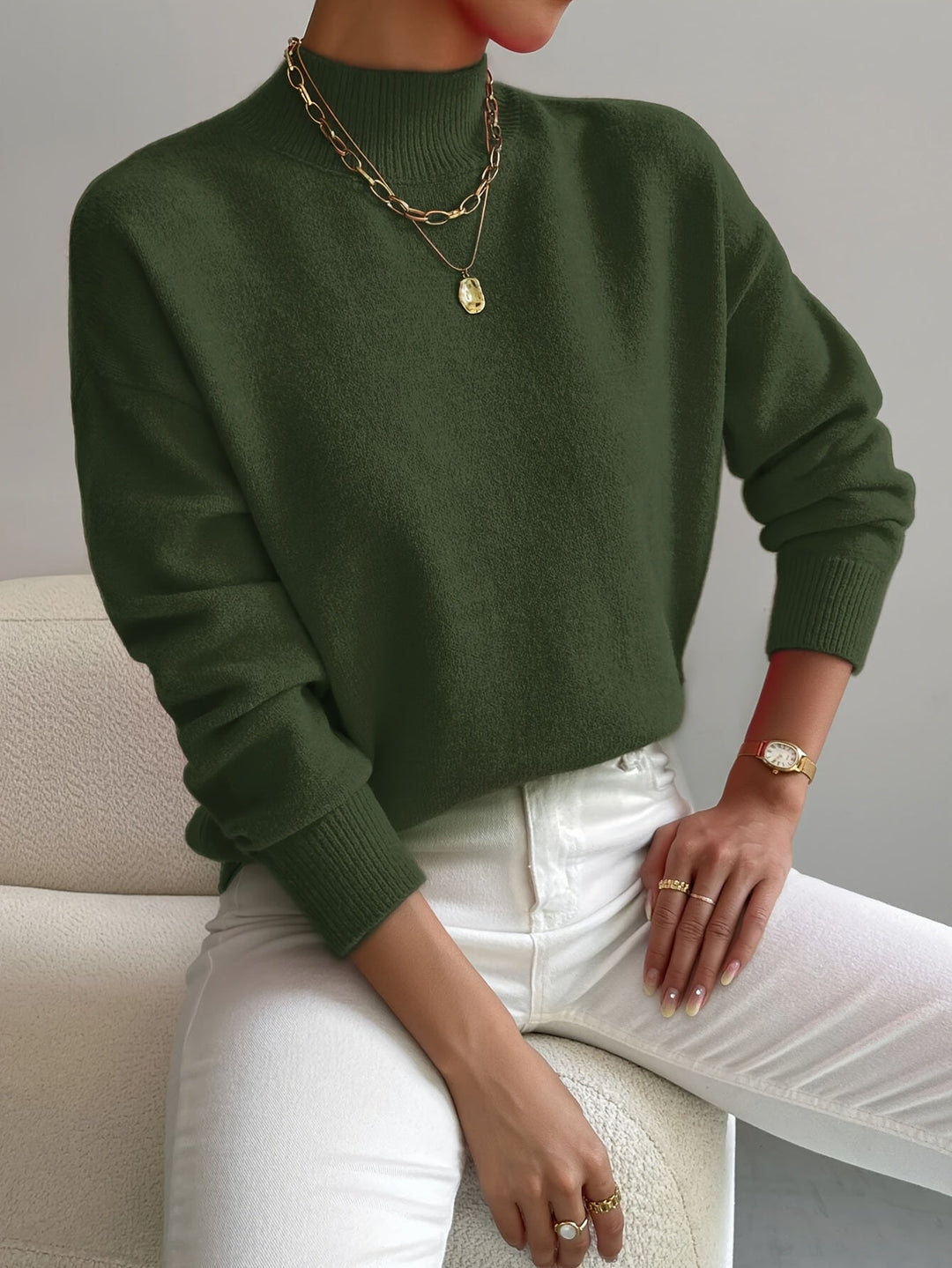 MARILENA™ Turtleneck Knit elegant cosy