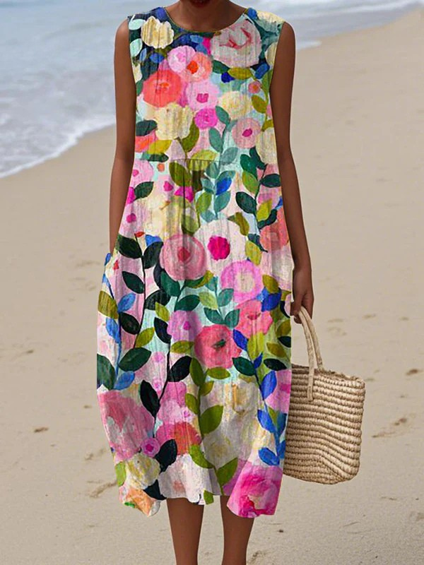 Ava™ Blooming Midi Dress