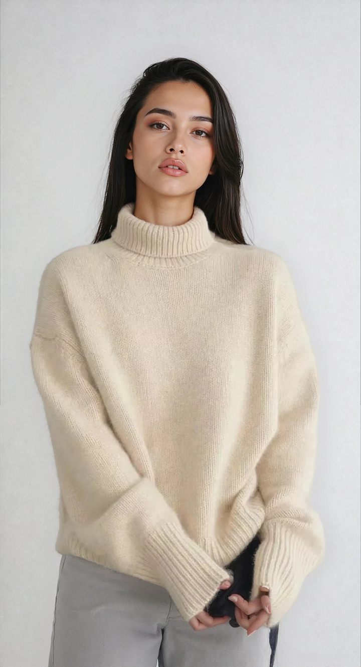 CAMILA™ Cashmere Feel Turtleneck soft luxe