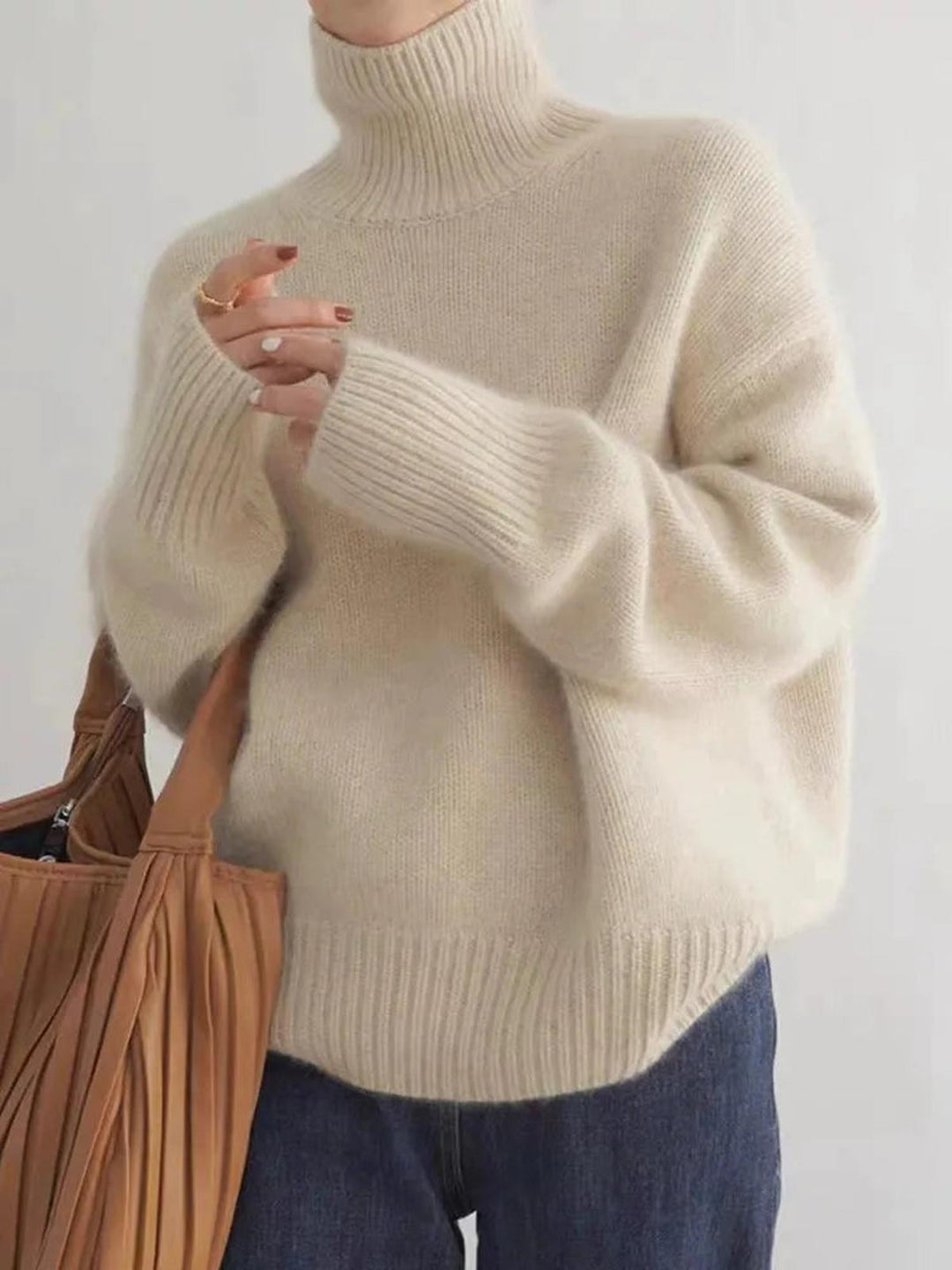 CAMILA™ Cashmere Feel Turtleneck soft luxe
