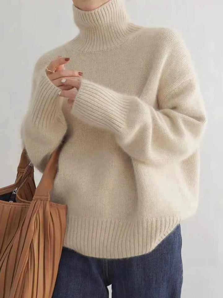 CAMILA™ Cashmere Feel Turtleneck soft luxe