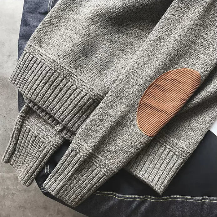 Alaric | Vintage Elbow-Patch Sweater
