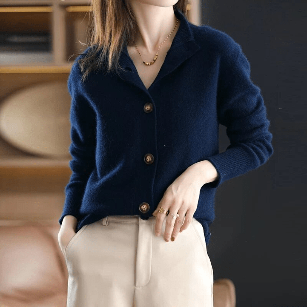 Annette™ Knitted Cashmere Feel Vest