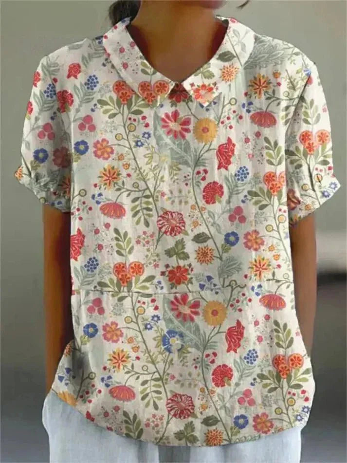 Addison | Floral Print Blouse