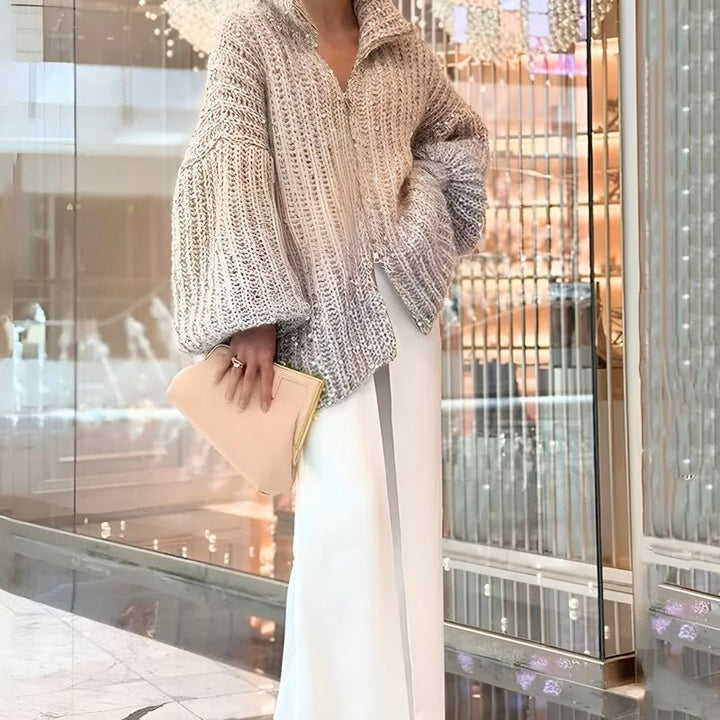 Lilly™ Glittering Silk Cardigan